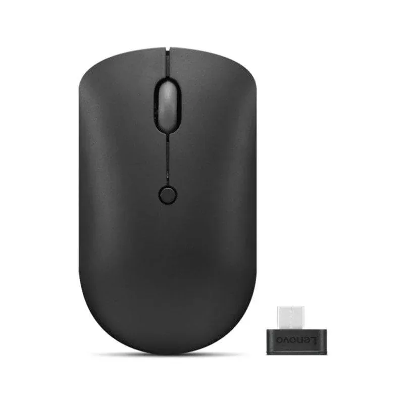 Rato Lenovo 400 Wireless USB-C 2400DPI Compacto Preto Ambidestro
