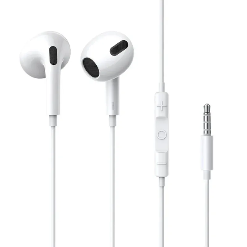 Auriculares Baseus Encok H17 Jack 3.5mm Brancos