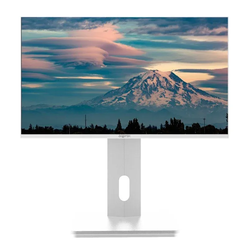Monitor aprox. 27″ 1080p 100Hz VA Altura ajustável Altifalantes Branco