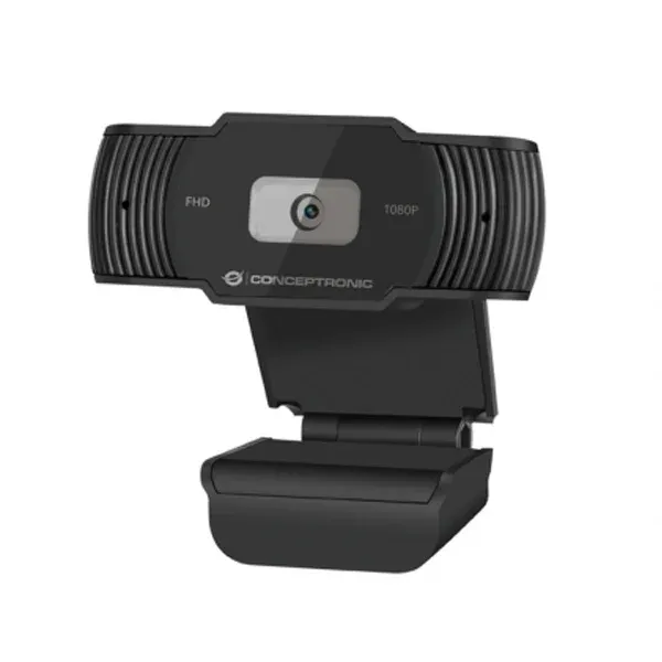 Webcam Conceptronic Amdis 04B Full Hd 1080P Com Tampa