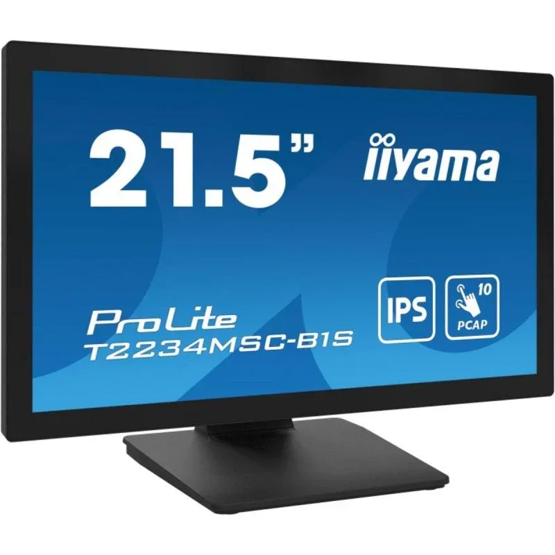 iiyama ProLite T2234MSC-B1S Monitor Tátil 21.5" FullHD 8ms IPS IP65 VESA com Altifalantes