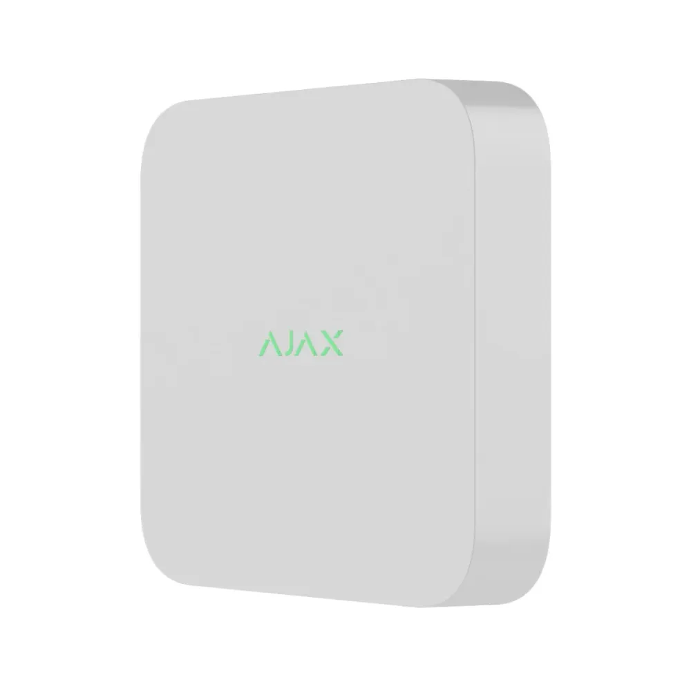 Gravador NVR Ajax 16 canais 8MP 4K 100Mbps Branco - AJ-NVR116-DC-W