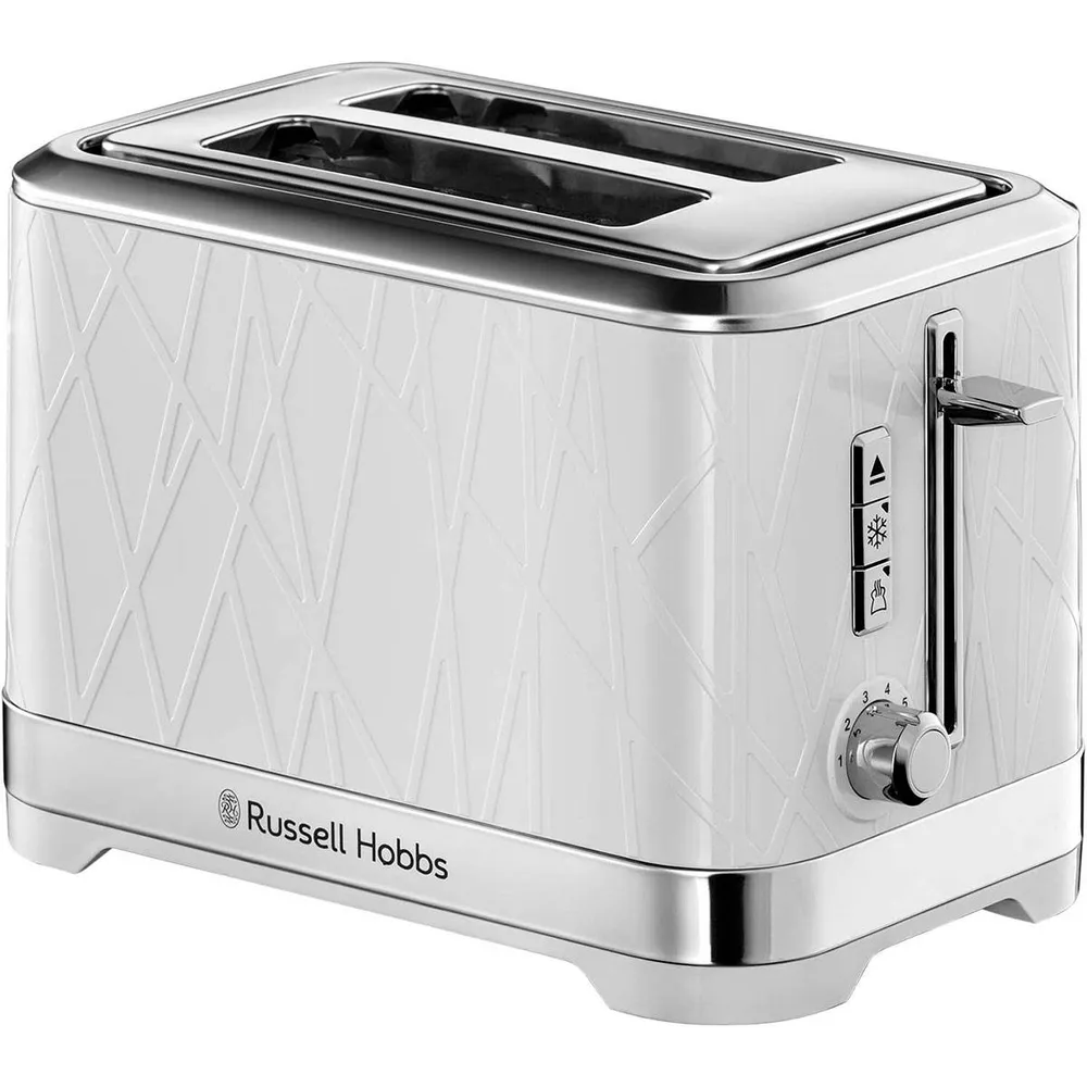 Torradeira Russell Hobbs Structure White 2S Toaster 2 Fatias Branca