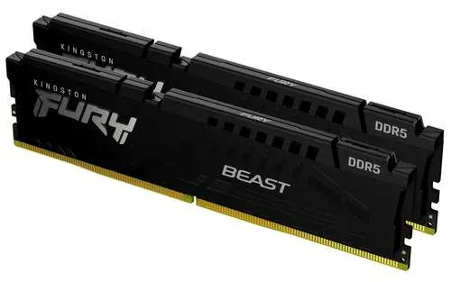 Memória Ram Kingston Technology FURY Beast 32GB 2 x 16GB DDR5 CL32 6400MHz