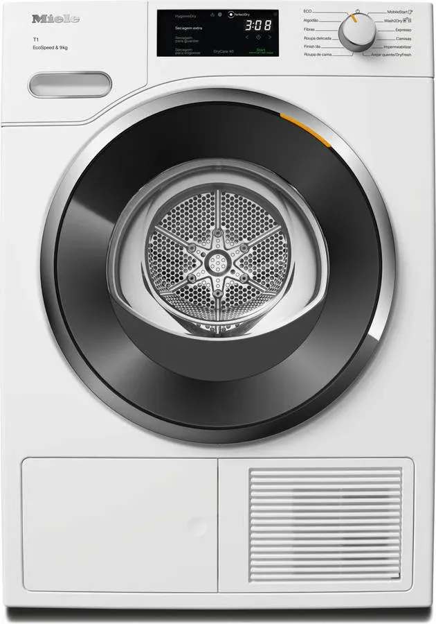 Máquina de Secar Roupa MIELE TWH 780 WP (9 kg - Bomba de Calor - Branco)