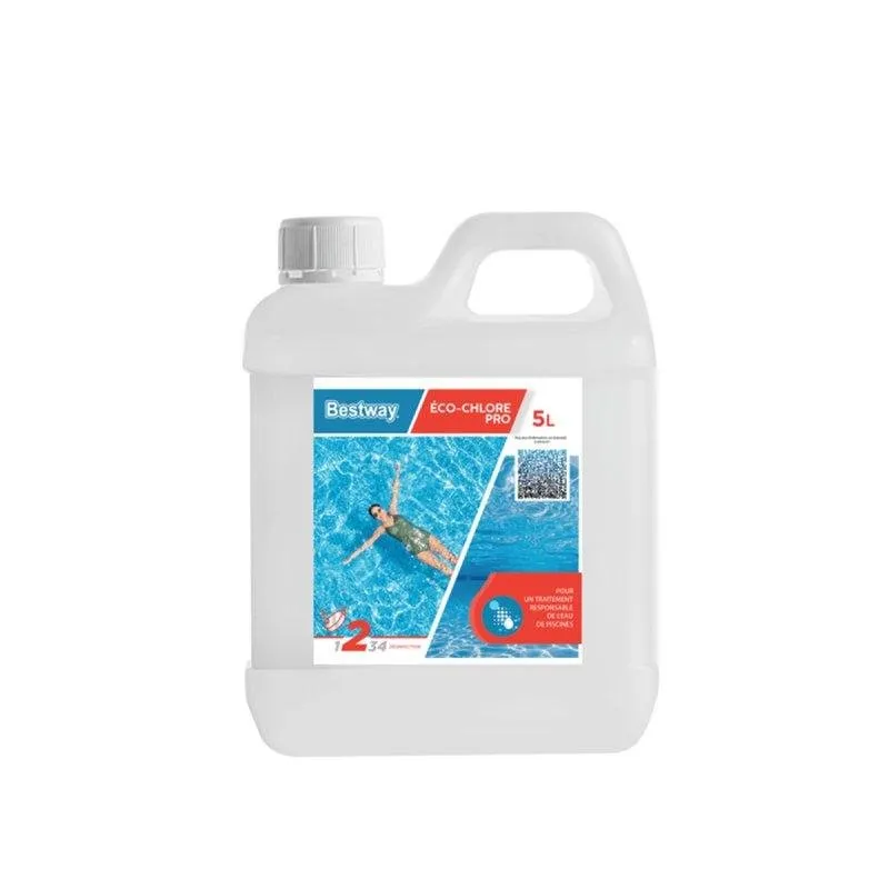 Desinfetante liquido Bestway Eco-chlore Pro 5 L para piscinas elevadas