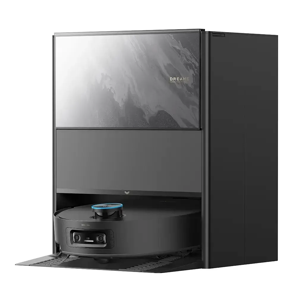 Aspirador Robô Dreame Aqua10 Ultra Track Complete 25000Pa Preto + Estação Automática
