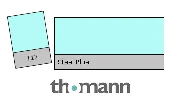 Lee Filter Roll 117 Steel Blue
