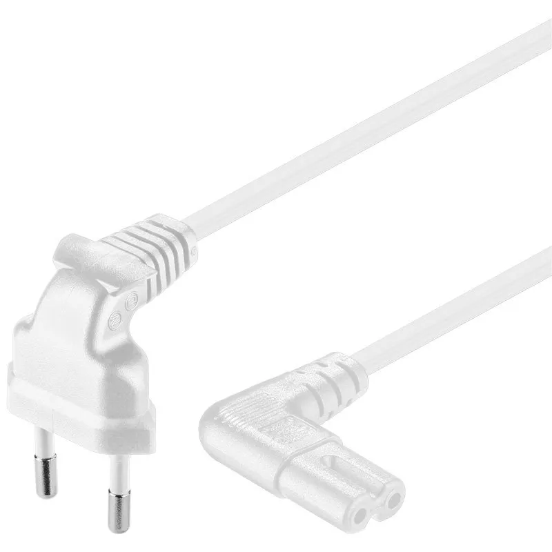 Goobay Cable CEE 7/16 C7 1m Blanco