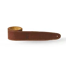 Correia Guitarra Taylor Suede Back 2,5" Medium Brown