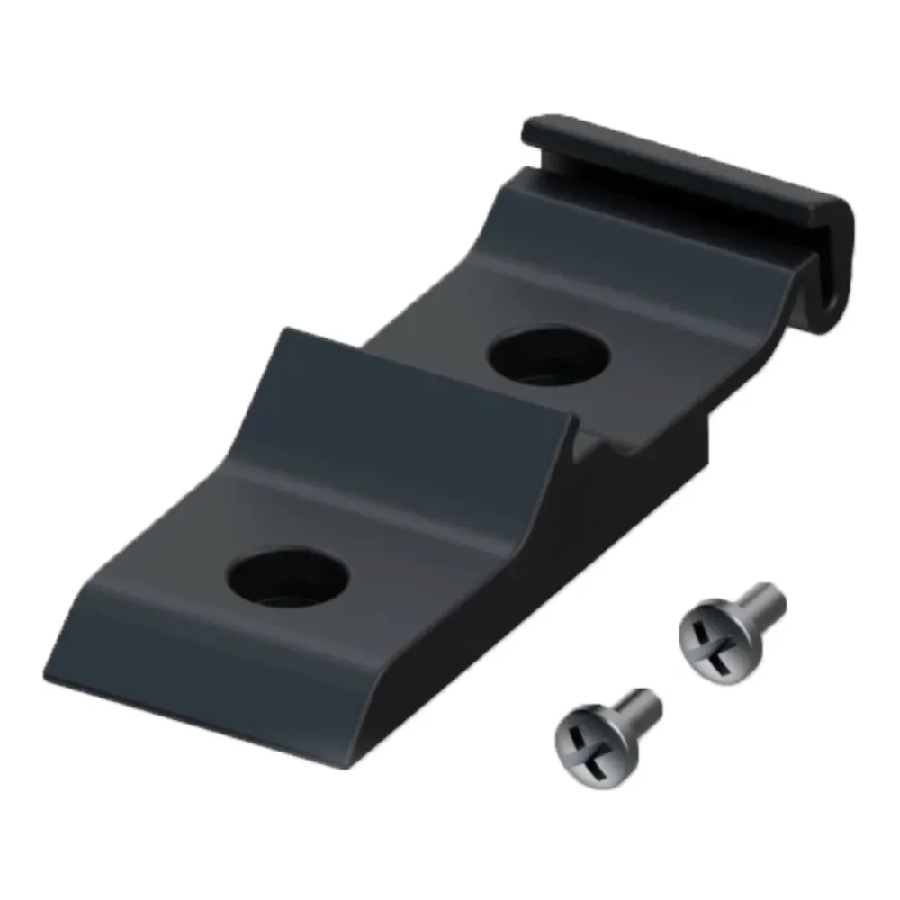 Kit de Montagem Calha Teltonika para Dispositivos RUT/RUTX/TRB/TRM/TSW Preto - PR5MEC11