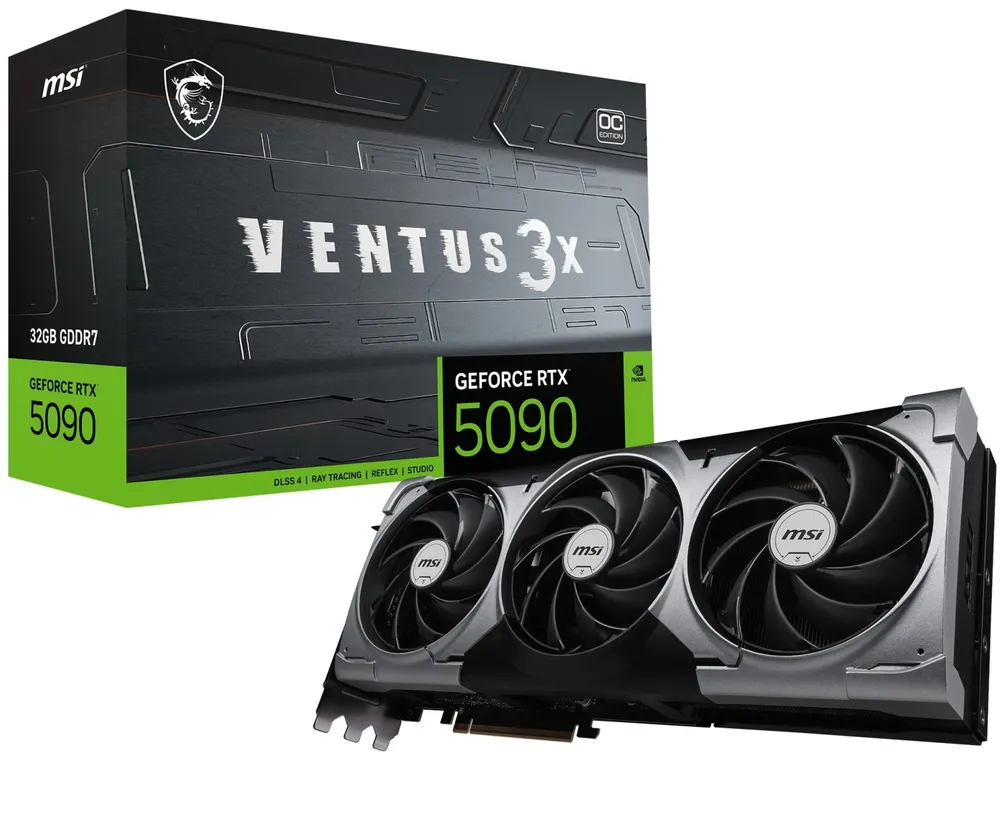 MSI GeForce RTX 5090 Ventus 3X OC 32GB GDDR7 DLSS4 V530-060R