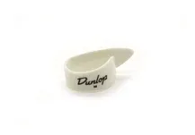 Palheta de Polegar Jim Dunlop 9012LH Medium Branco Esquerdino