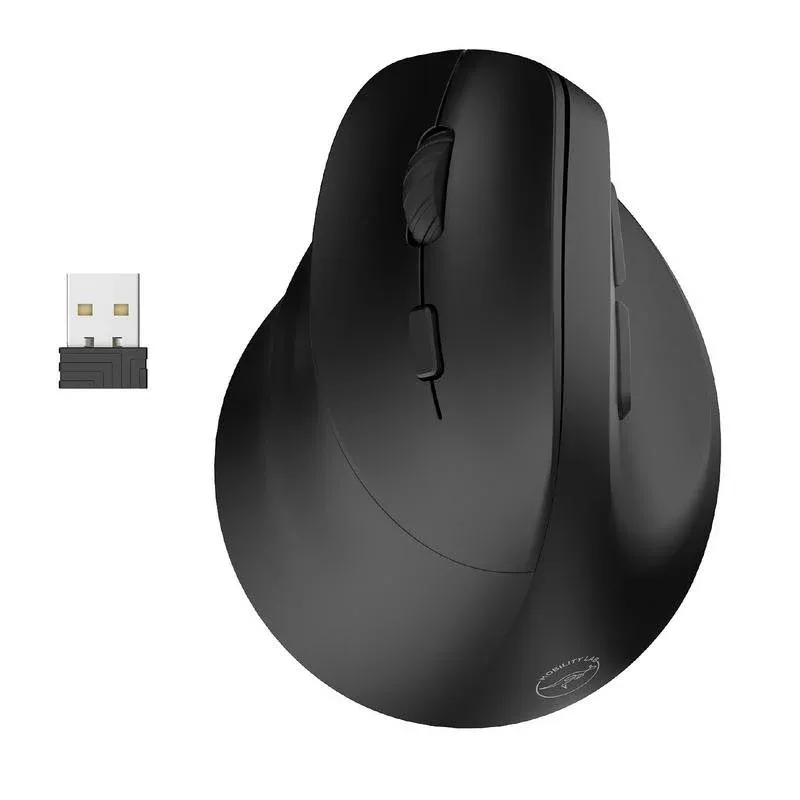 Rato Mobility Lab ML315379 Sem Fios Bluetooth RF 2400DPI Ergonómico Vertical Preto