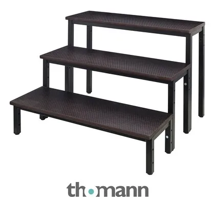 Stageworx Stairs 20 40 60cm Bk