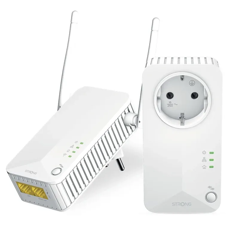 Kit Powerline Strong Duo 600 Mbit/s Wi-Fi (2 Unidades) - DUOEUV2