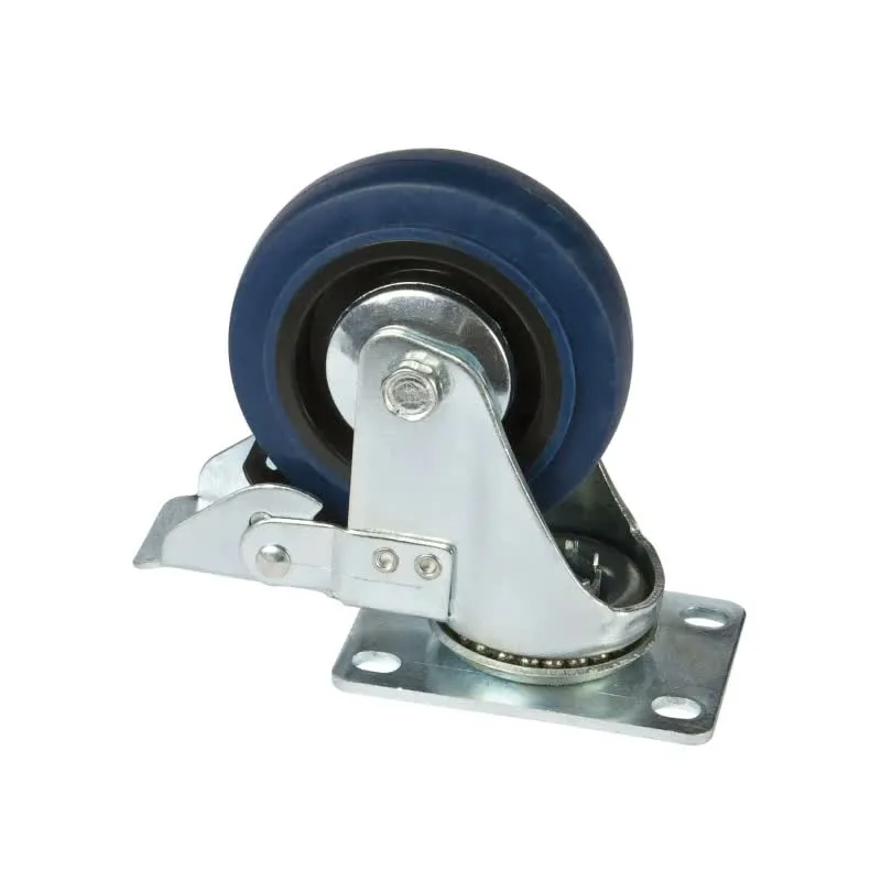 Roda Reposição 4 C/ Travão Para Móveis Rack 19 - FRP-24F
