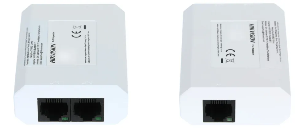 Adaptador PoE Hikvision 30W 0.6 Gbit Branco- DS-3E0103DP-E/R