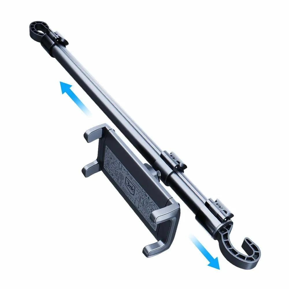 Suporte de Carro 3MK Double Headrest Holder p/ Tablet até 12.9