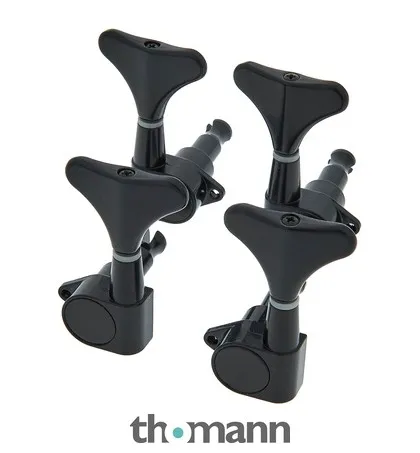Harley Benton Parts Bass Tuners Set Black