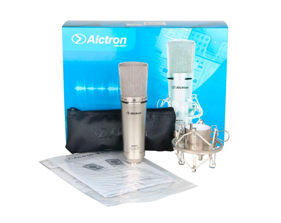 Microfone Alctron MC 003S Electret Silver