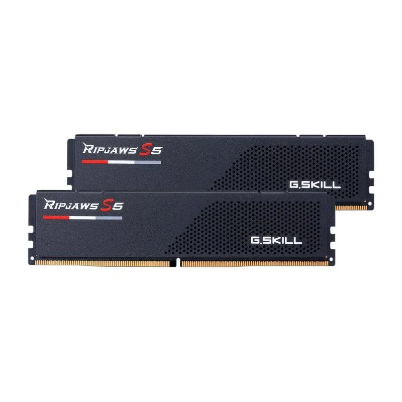 Memória RAM G.Skill Ripjaws S5 F5-5600J4040C16GX2-RS5K 32GB 2x16GB DDR5 5600MHz CL40 XMP Preto