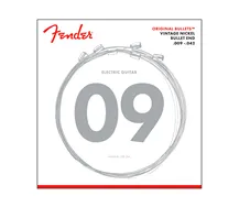 Jogo cordas guitarra elétrica Fender 3150L Bullet End 009-042