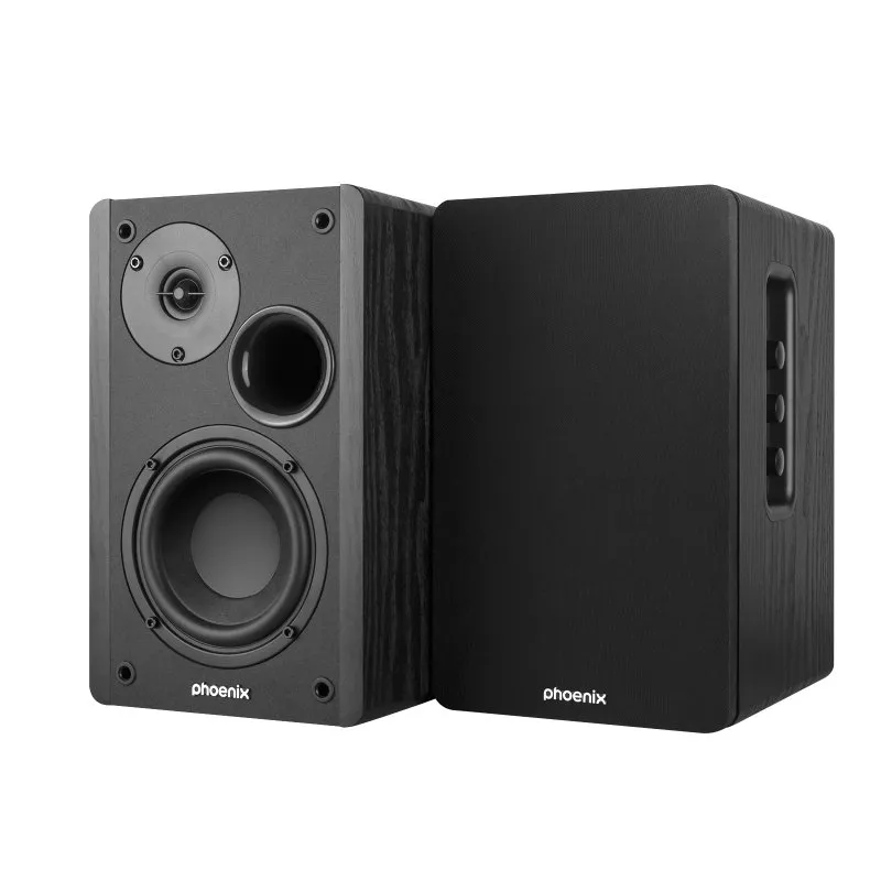 Phoenix Serenade Altifalantes de Estúdio Ativos Bluetooth 60W RMS Pretos