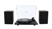 Gira-discos de Correia Enova Vision2 USB Bluetooth Preto