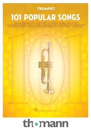 Hal Leonard 101 Popular Songs Trumpet