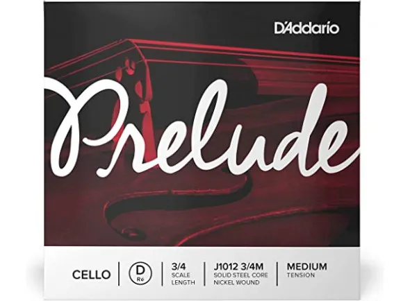 Daddario 3/4 Prelude J1012 M Re