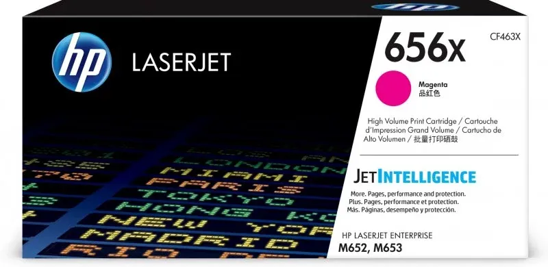 HP 656X High Yield Magenta Original LaserJet Toner Catridge (CF463X) - preço válido até fim de stock das unidades pré estabelecidas