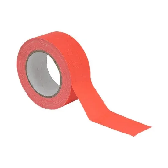 FITA GAFFA MARCAÇÃO Laranja Neon 50mm x 25m