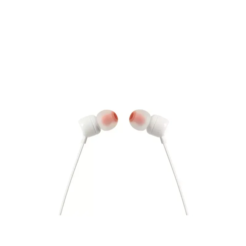 Auriculares JBL T110 Brancos