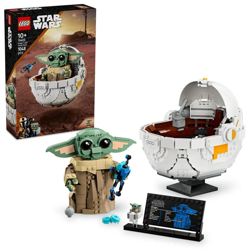 LEGO Star Wars Grogu com Carrinho Planador - 75403