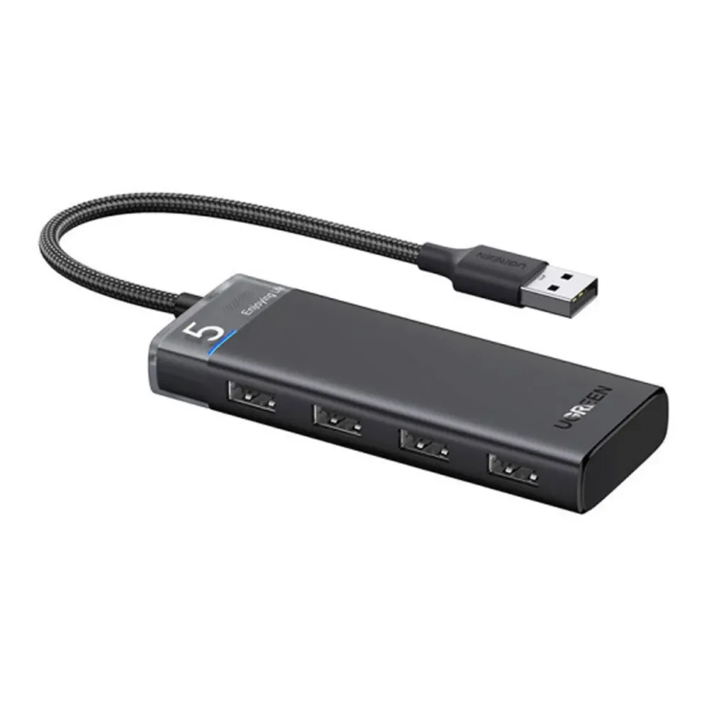 Hub Ugreen CM653 USB C Para 4xUSB 3.0 Preto