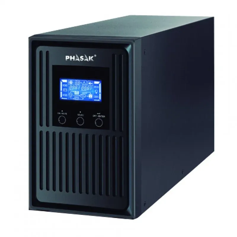 UPS Phasak Conqueror Pro 1000VA-900W Preto