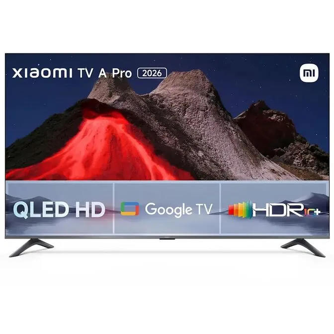 Televisão Xiaomi TV A Pro 32" 2026 QLED HD Google TV Dolby Audio
