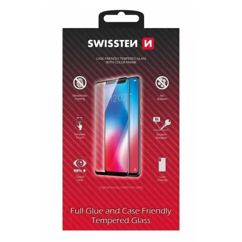 Swissten - Color Frame Glass iPhone 17 Pro Max