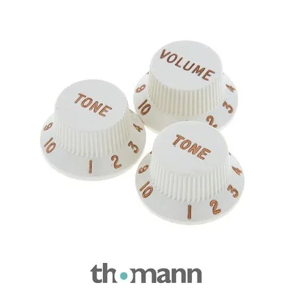 Fender Vol&Tone Knobs Set Parchment