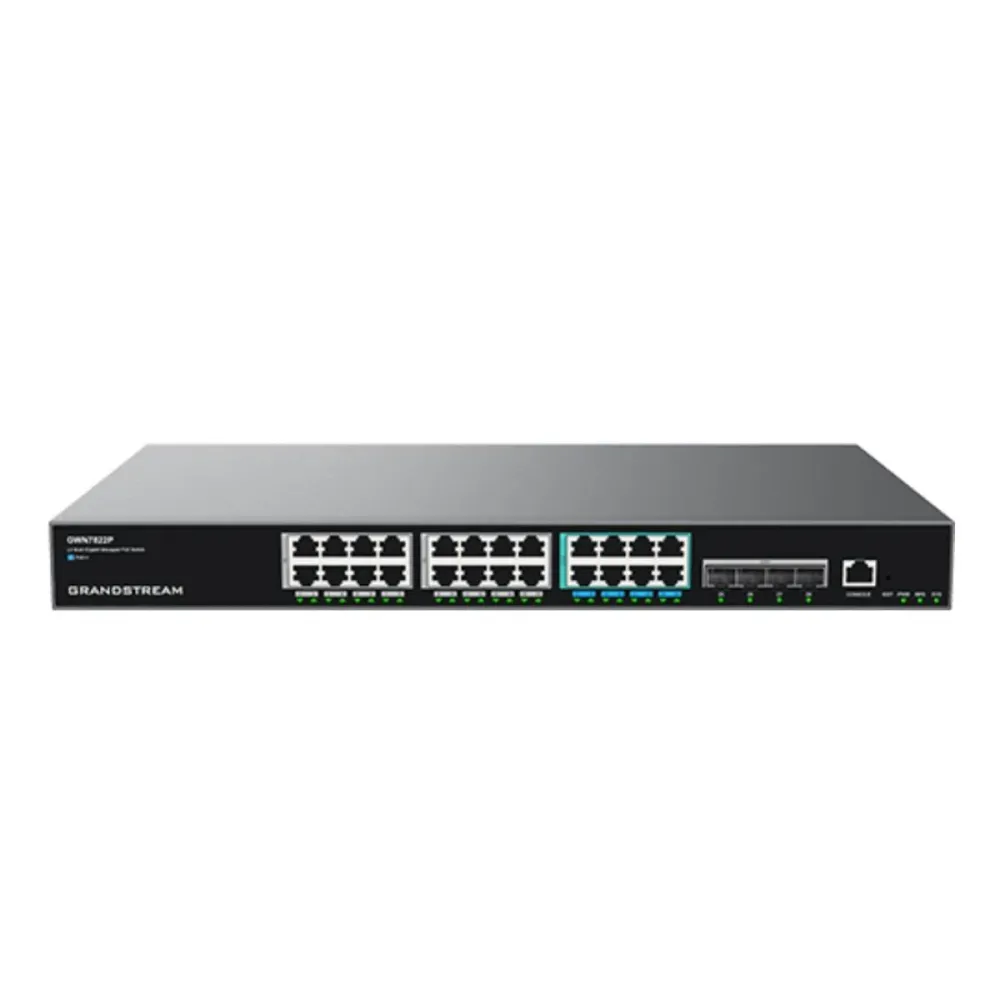 Switch Grandstream GWN7822P 16 Portas GbE PoE+, 8 Portas 2.5G PoE++