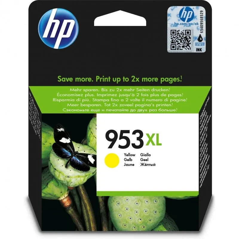 Tinteiro 953XL F6U18AE Amarelo HP