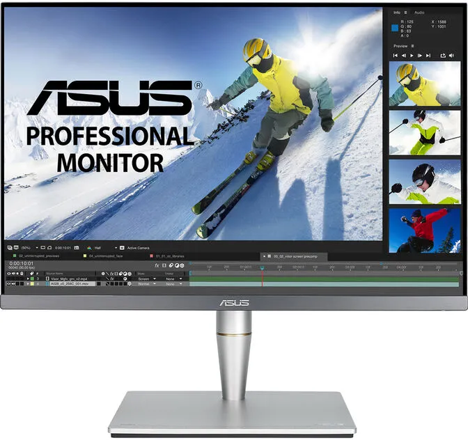 ** B Grade ** Monitor ASUS ProArt 24" PA24AC IPS WUXGA USB-C (PD60W) ASUS ProArt Calibration DisplayHDR 400