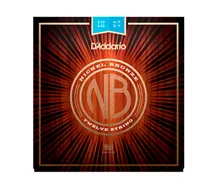 Jogo Cordas Guitarra Acústica D'Addario NB1047-12 010-047
