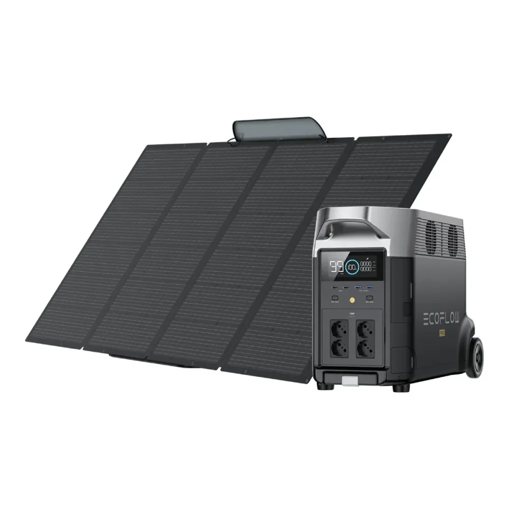 Gerador Solar EcoFlow Delta Pro 3600Wh (PV400W)