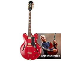 Epiphone Masterbilt Gem Archer Sheraton Cherry Red