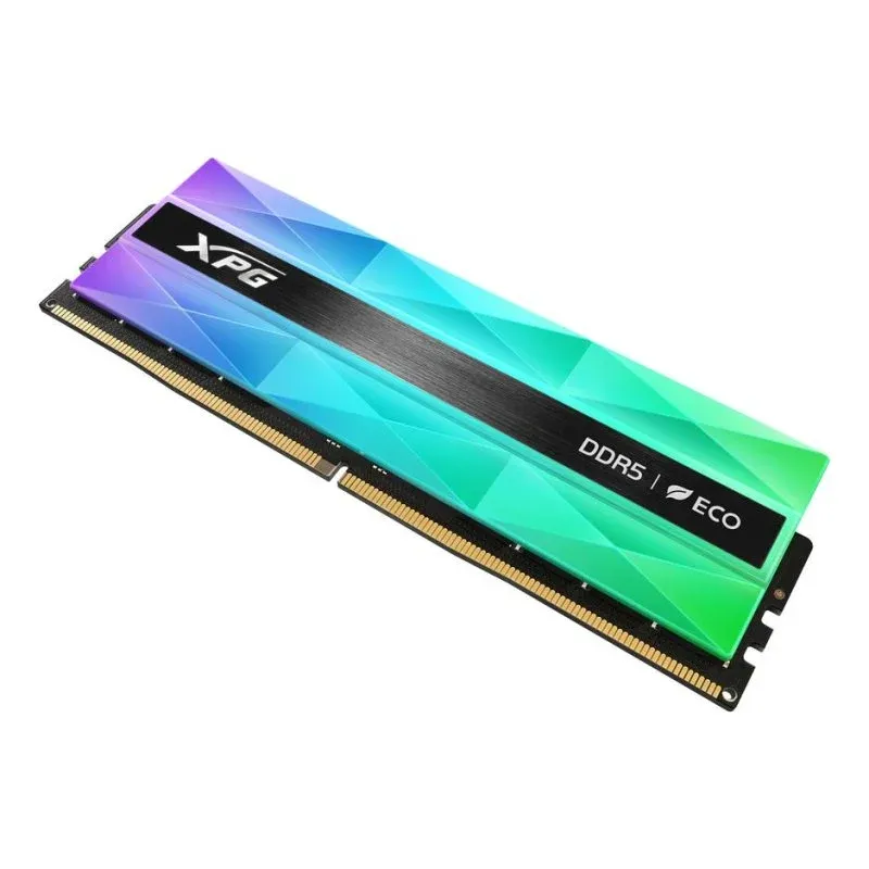 Memória RAM ADATA Lancer Neon RGB 16GB 1x16GB DDR5 6400MHz CL32 Multicolor AMD EXPO Intel XMP