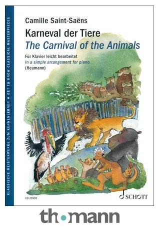 Schott Saint-Saëns Karneval d. Tiere