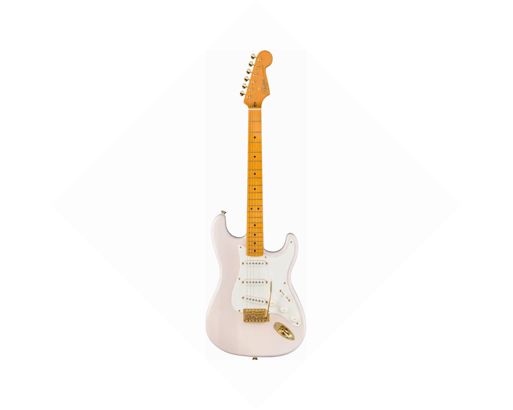 Squier by Fender Classic Vibe 50s Stratocaster MN PPG GH White Blonde LTD