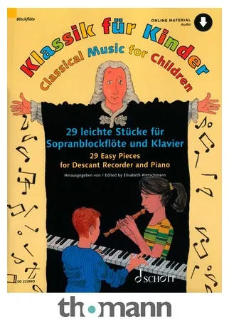 Schott Klassik für Kinder Recorder